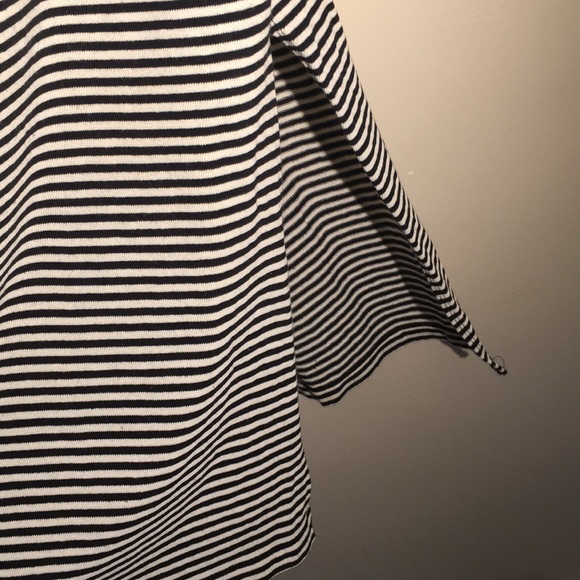 GAP KNIT STRIPED MAXI SKIRT WITH SIDE SLITS - Picture 3 of 5